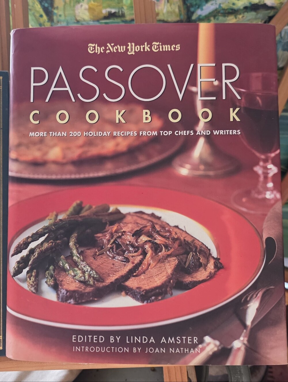 1999 New York Times Passover Cookbook Hardcover EUC A Hanukkah & Party Cookbook